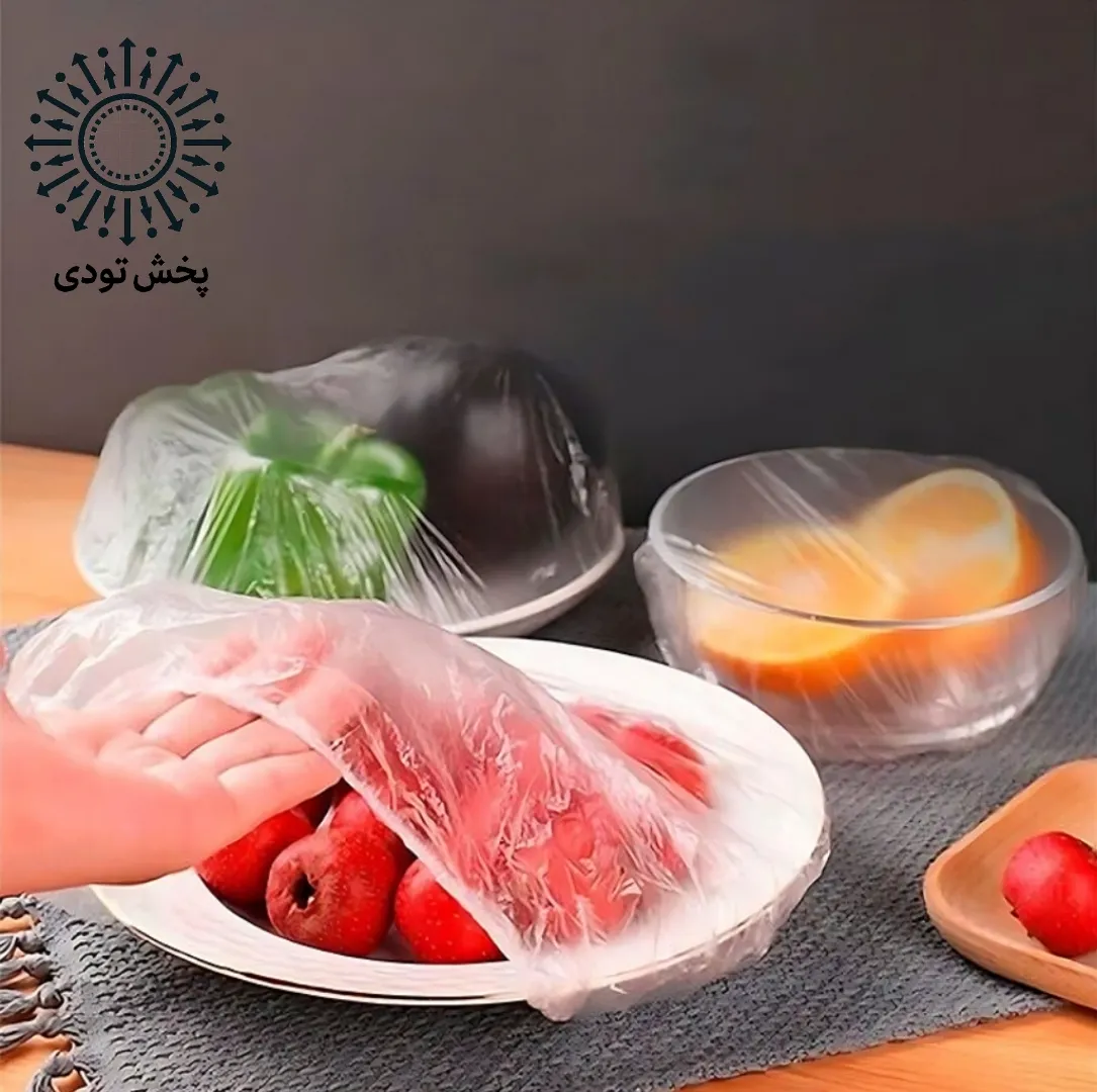 کاور پلاستیکی ۱۰۰ عددی غذا